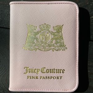 Juicy Couture Pink Passport Holder